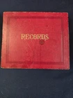 Lot of 12 Vintage Vinyl Records in a case 45 SINGLE, ELVIS, PERRY COMO, AND MORE