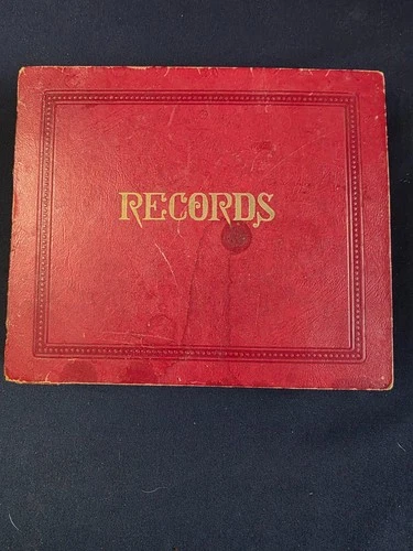 Lot of 12 Vintage Vinyl Records in a case 45 SINGLE, ELVIS, PERRY COMO, AND MORE