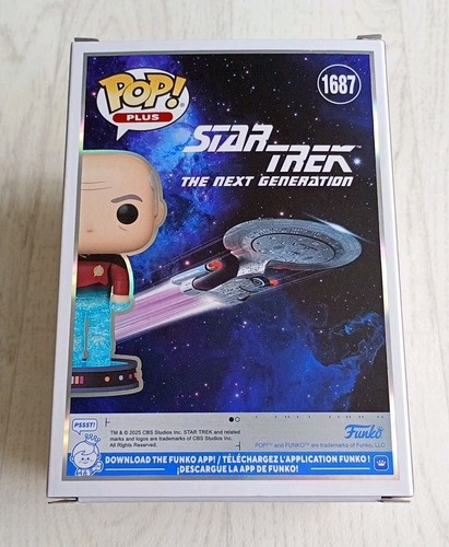 Funko Pop Plus. Star Trek. Jean-Luc Picard # 1687 - Picture 3 of 6