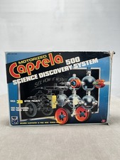 Capsela 500 Motorized Science Discovery Land Water 1978 Toy Game Set Parts READ