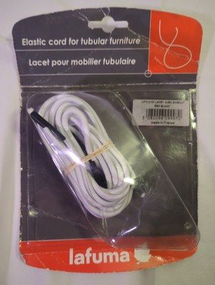 New/Sealed Lafuma Elastic Cord For Tubular Furniture W/Plastic Tips for RSX 8M