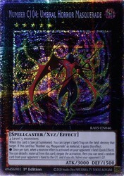 Number C104: Umbral Horror Masquerade (Starlight Rare) RA05-EN046