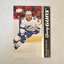 Taylor Raddysh Rookie 2021-22 Upper Deck Series 2 Young Guns #453 Lightning