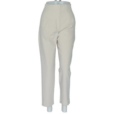 Zara, Stoffhose, Größe: S, Beige, Elasthan/Polyester/Viskose, Einfarbig #MeK