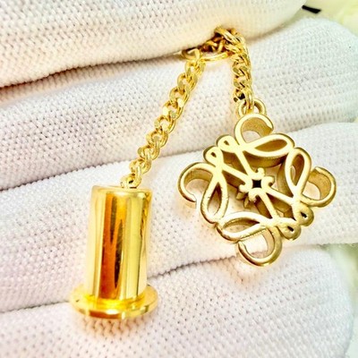 LOEWE Anagramm Personalisierung Halskette Metall Goldfarben von JPN