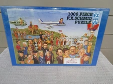 FX. Schmid  98156 Lives of the Presidents 1000 Piece Jigsaw New Sealed  1991