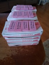 Pink Erasers, 192 Count, Latex Free Eraser for Kids,15 Dozen Boxed, 1 Loose Dzn.