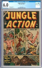 Jungle Action #1 Pre-Code Golden Age First Issue Marvel Atlas Comic 1954 CGC 6.0