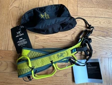 Arc'teryx Skaha Climbing Harness NEW - Mens Size Small (Lampyre / Boxcar Color)