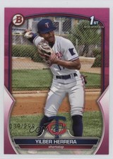 2023 Bowman Prospects Fuchsia 39/299 Yilber Herrera #BP-86 0q3