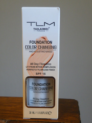 TLM Tailaimei Foundation Color Changing Adjusting Naked SPF 15 - 1oz - FREE SHIP