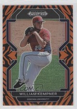 2022 Panini Prizm Draft Picks Tiger Stripes 73/99 William Kempner #PDP106 0j81