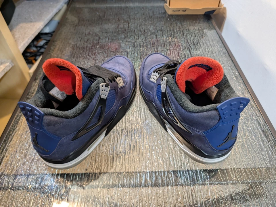 Air Jordan 4 Leal Azul Nuevo Foto 4 de 4