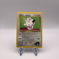 Pokemon Gym Heroes - Erika's Clefairy 25/132 - Rare - LP on eBay