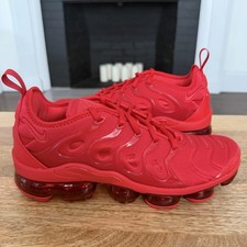 Nike Air Vapormax Plus Triple Red - Mens Size 7.5 - CW6973-600 New