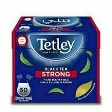 Tetley Black Tea Strong 50 Tea Bags