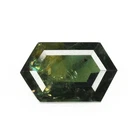 2.19 Ct Pretty Fancy 9.4 x 6 MM 100% Natural Blue Green Australia Sapphire !!!