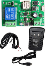 eWeLink Smart WiFi Relay 7-32V 1CH Jog/Inching/Self-Lock Switch + Power Supply