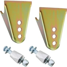Rear Coilover Shock Mount 2 Brackets and 2 Bolts Kit, Plain