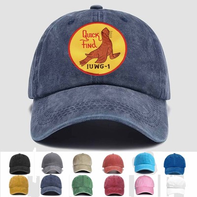 Customized Embroidered Hat NAVAL IUWG-1 INSHORE UNDERSEA QUICK FIND, Trucker Hat