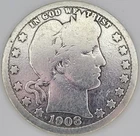 1908-O Barber Quarter 90% Silver / You Buy What You See