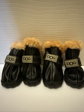 4Pcs/Set Waterproof Pet Snow Boots Soft Dog Rainshoes Winter Pet Dog Shoes