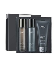 AHC HOMME Only For Men Skin Care 3 Gift Set Toner, Lotion, Foam Cleanser 