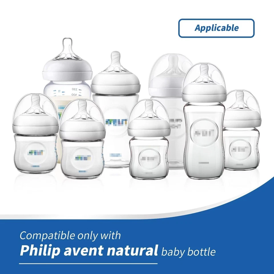 Kit de conversión de boquilla suave Sippy Cup para biberón natural Philips Avent, Bo Foto 4 de 4