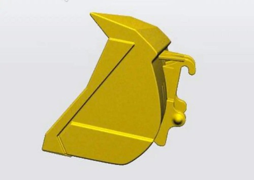 1/50 Sand Bucket W/ Quick Connect - Cat 924g - Picture 3 of 5