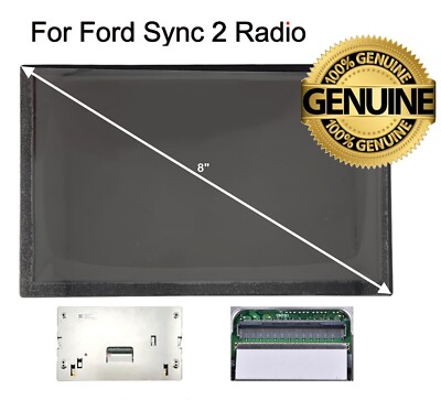 2013-2014 Ford C-Max SYNC 2 Ford Radio 8'' Replacement LCD Display Panel Only