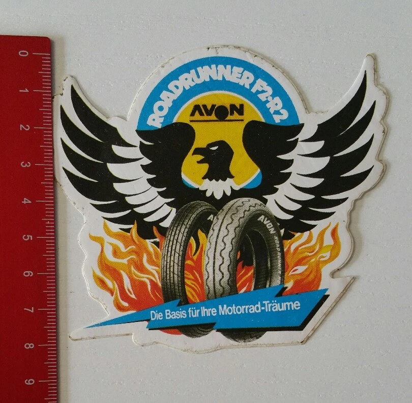Aufkleber/Sticker: AVON - Roadrunner F2-R2 - Die Basis Motorrad-Träume (20021753 - Bild 1 von 1