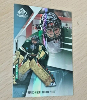 MARC-ANDRE FLEURY #24/29 UD SP GAME USED #117 WILD 2023-24
