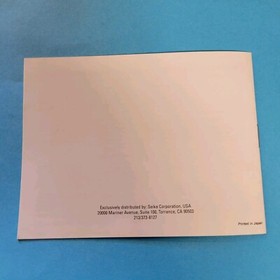 The Bugs Bunny Crazy Castle NES Nintendo 1989 Instruction Booklet Manual