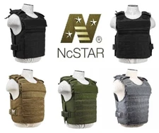 NEW NcSTAR External Pocket Tactical Plate Carrier M-2XL Adjustable