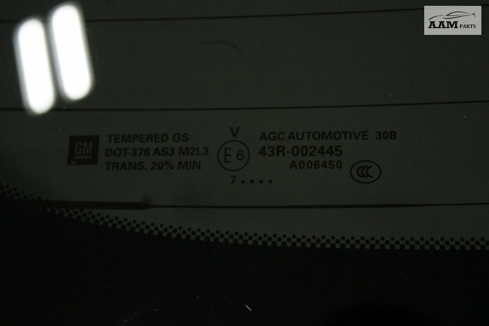 Chevrolet Equinox 2018-2023 parabrisas trasero ventana trasera cristal 84336788 OEM Foto 4 de 4