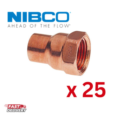 (25-Pk) 603 Nibco Adapter Copper 3/4