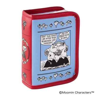 Moomin & little my Cute Book Shaped Multi Case, Small Pouch Limited JAPAN NEW