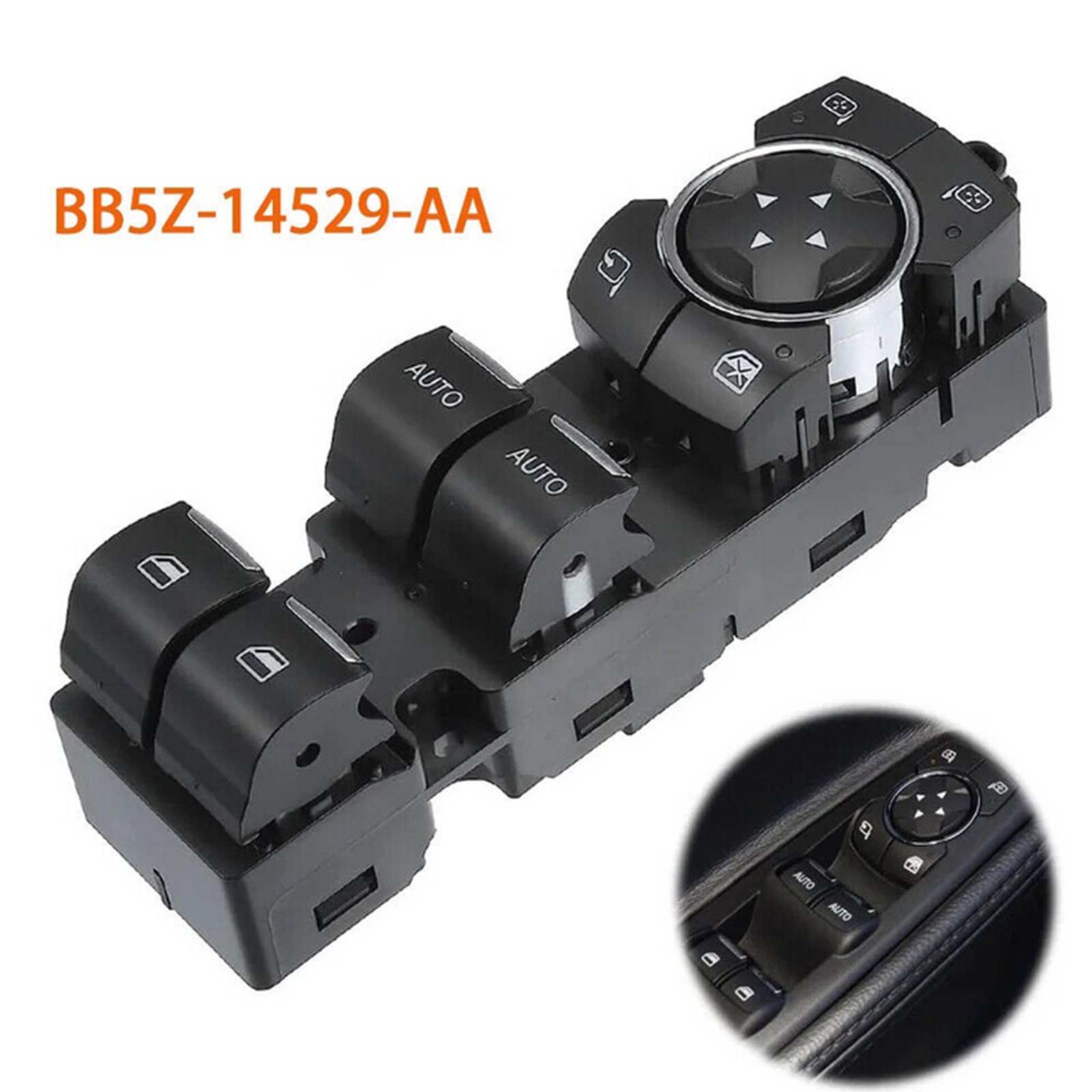 Front Left Driver Side Master Power Window Switch Fits for Ford Explorer 2011-15