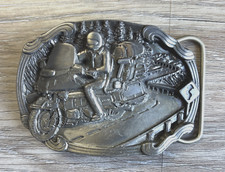 Vtg 80  s Touring Motorcycle Buckles Of America Masterpiece Collection BA-263