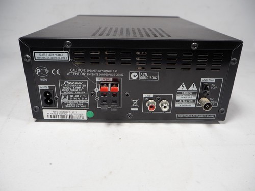 Pioneer X-HM11 Micro Bookshelf Hi-Fi Stereo System CD Receiver FM AM Radio USB - Picture 15 of 16