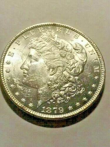 1879 Morgan Silver Dollar Unc #17906