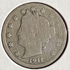 ^ 1911  Liberty "V" Nickel   ^^ GOOD ^^    115 YRS OLD     4043 — photo 2