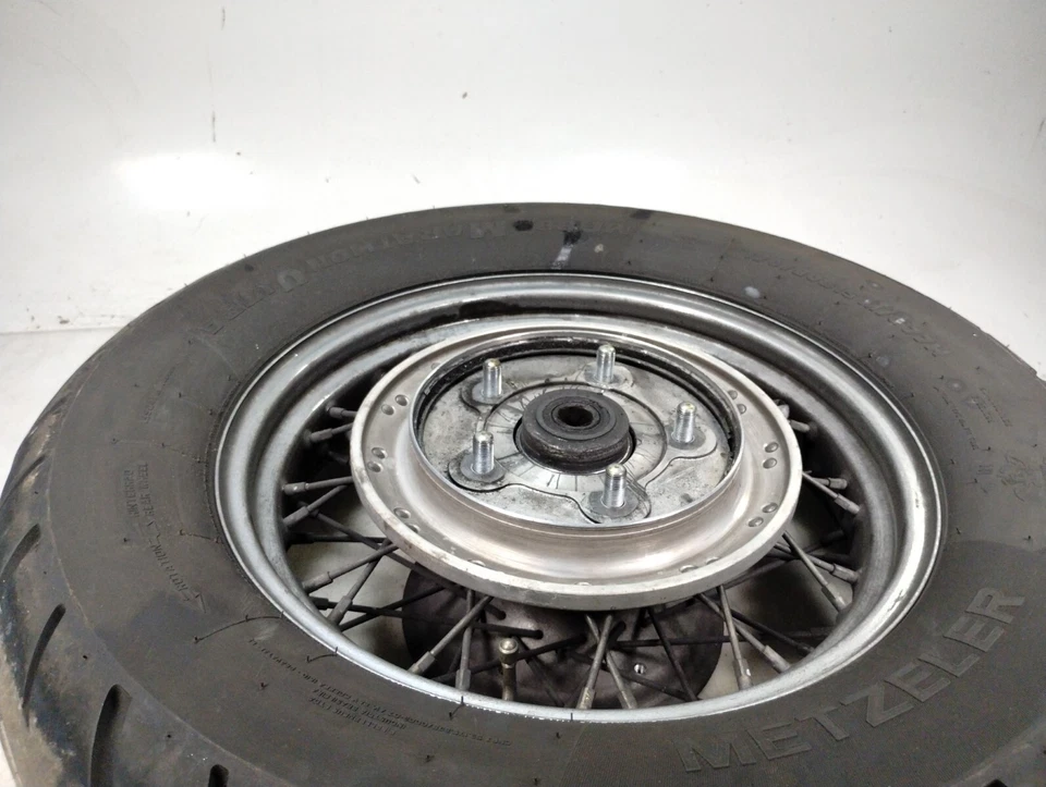 2003 Honda VTX1300 R S aro de roda traseira reto (sem pneu) 15" X 3.50 - Imagem 2 de 4