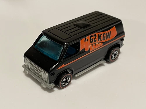 Vintage Hot Wheels Redline Super Van (KGW Radio) Restored