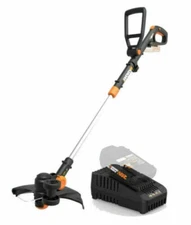 WORX WG170.2 GT 20V PowerShare CordlessTrimmer/Edger + 60 min quick charger