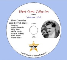 DVD Short Comedies II (1916-1926) with Louise Fazenda, Billy West, Oliver Hardy 