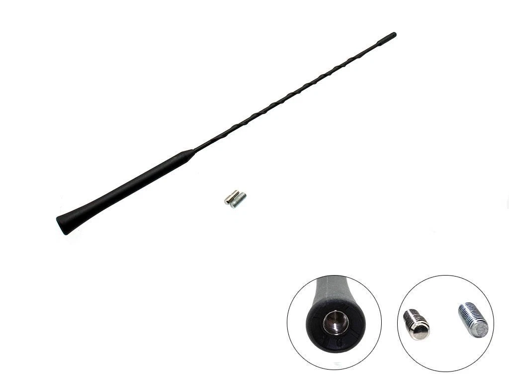 GENUINE REPLACEMENT CAR ROOF AERIAL ANTENNA MAST FOR VW GOLF MK4 MK5 41CM 410MM