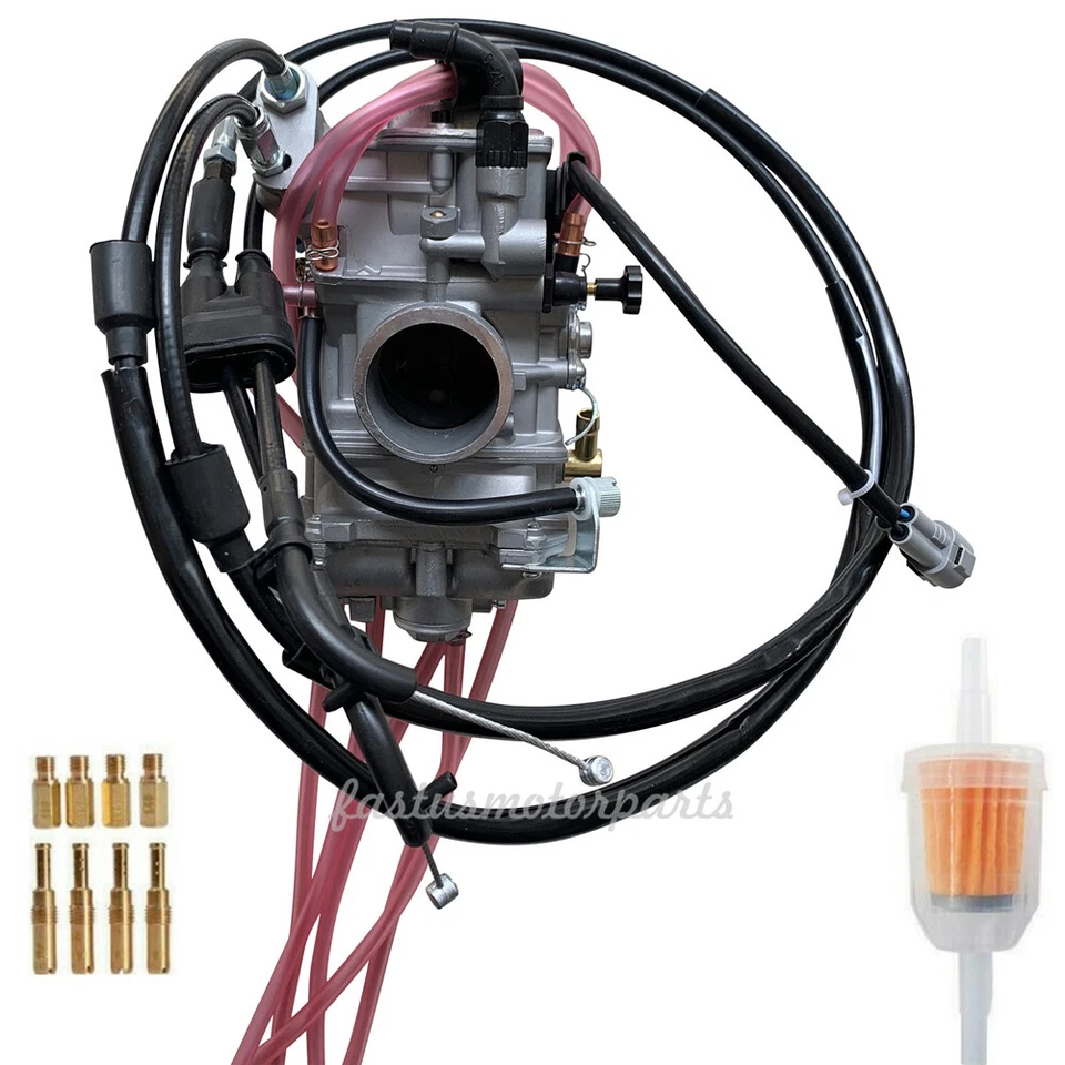 Carburador con cable de acelerador para Yamaha YZ250 WR250F Husqvarna TC250 TCI250 Foto 2 de 4