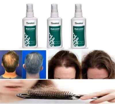 3 X HIMALAYA HAIRZONE SOLUTION OIL 60ML VERHINDERT HAARAUSFALL, FÖRDERT DAS H...