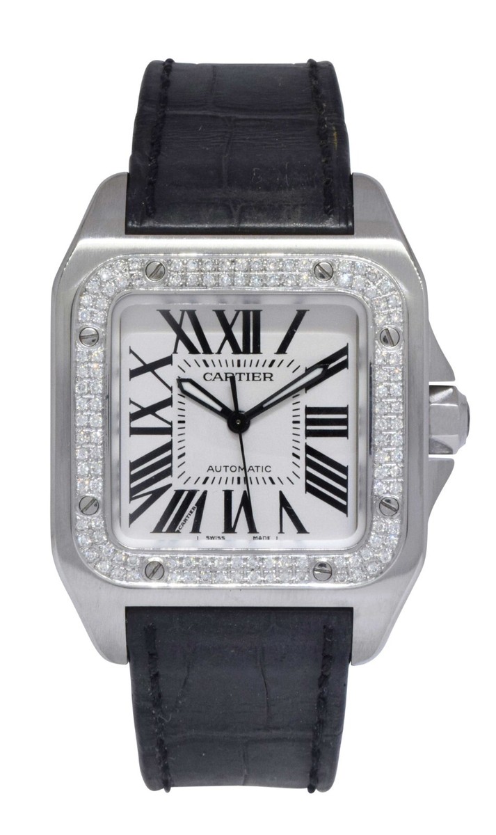 〇 Cartier Santos 100 MM 2878 ベルト FZ8164 〇 Cartier Santos 100 MM 2878 ベルト FZ8164